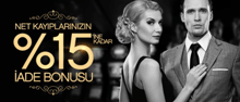 kay�plar�n�za %15 bonus al�n!